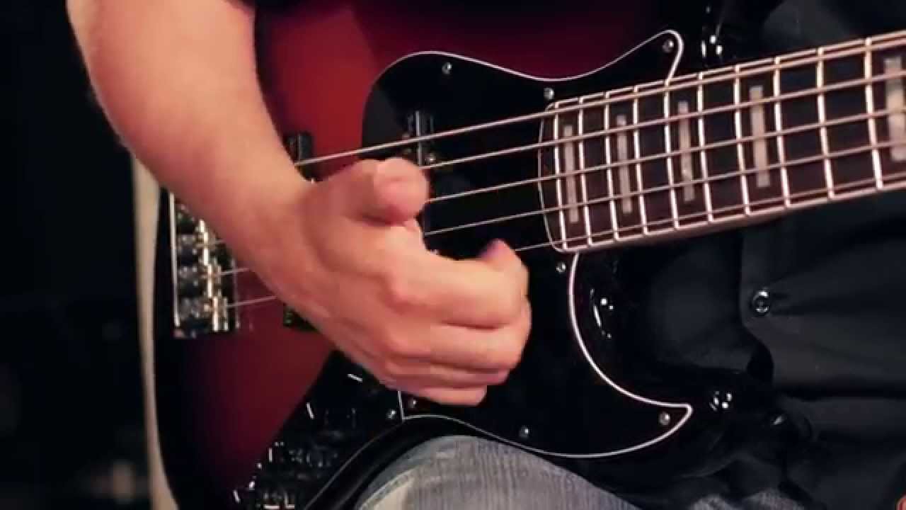 Демонстрация 5-струнной электробас-гитары Fender American Deluxe Jazz Bass V