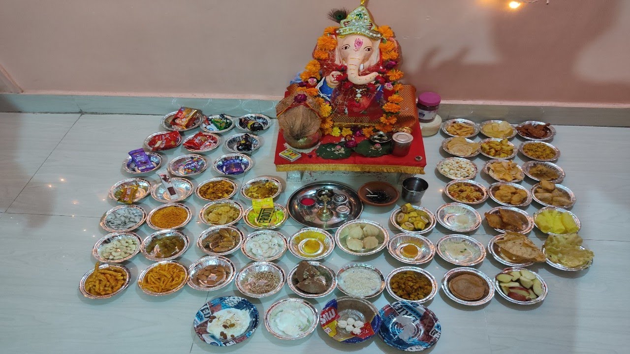 आओ गणेश जी को लगाएं 56 भोग | Ganesh Ji ka Chappan Bhog | Ganesh Chaturthi Special