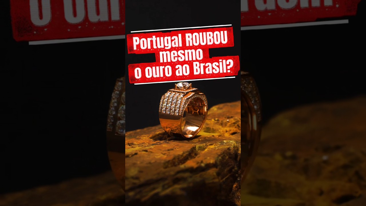 Portugal ROUBOU o ouro ao Brasil? 🤔