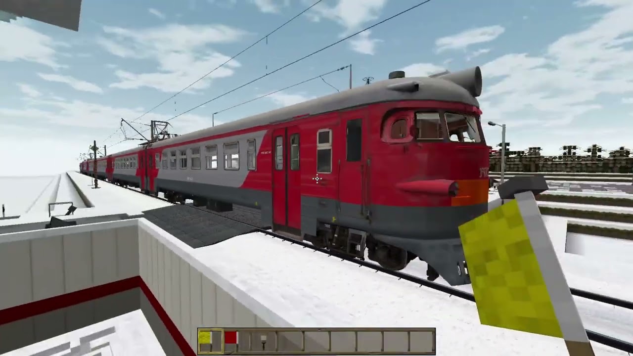 Снова на новом месте! Работаю дежурным по переезду в Майнкрафте! | Minecraft Поезда
