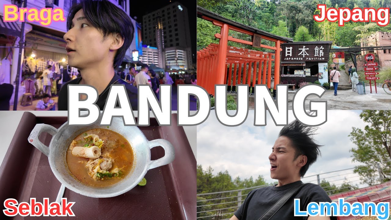 ORANG JEPANG KE BANDUNG, KOTA SEJUK DAN KEREN!