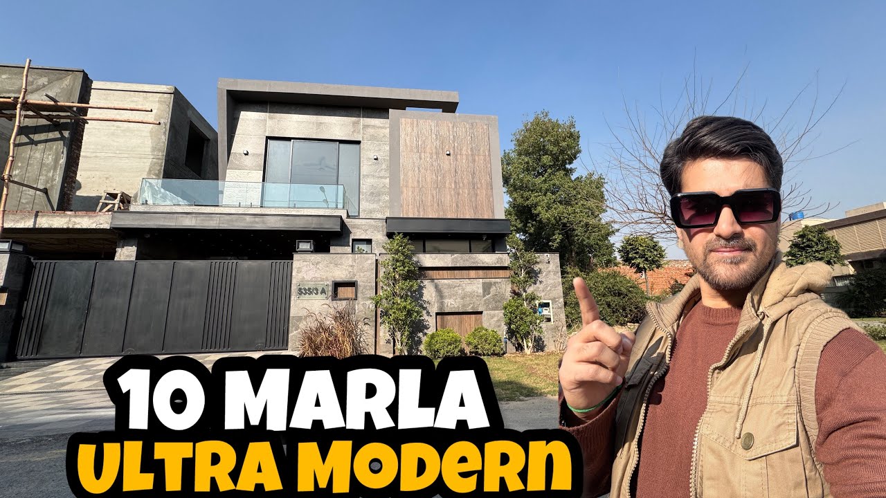 Inside Ultra Modern 10 Marla House located in Dha phase 5 lahore