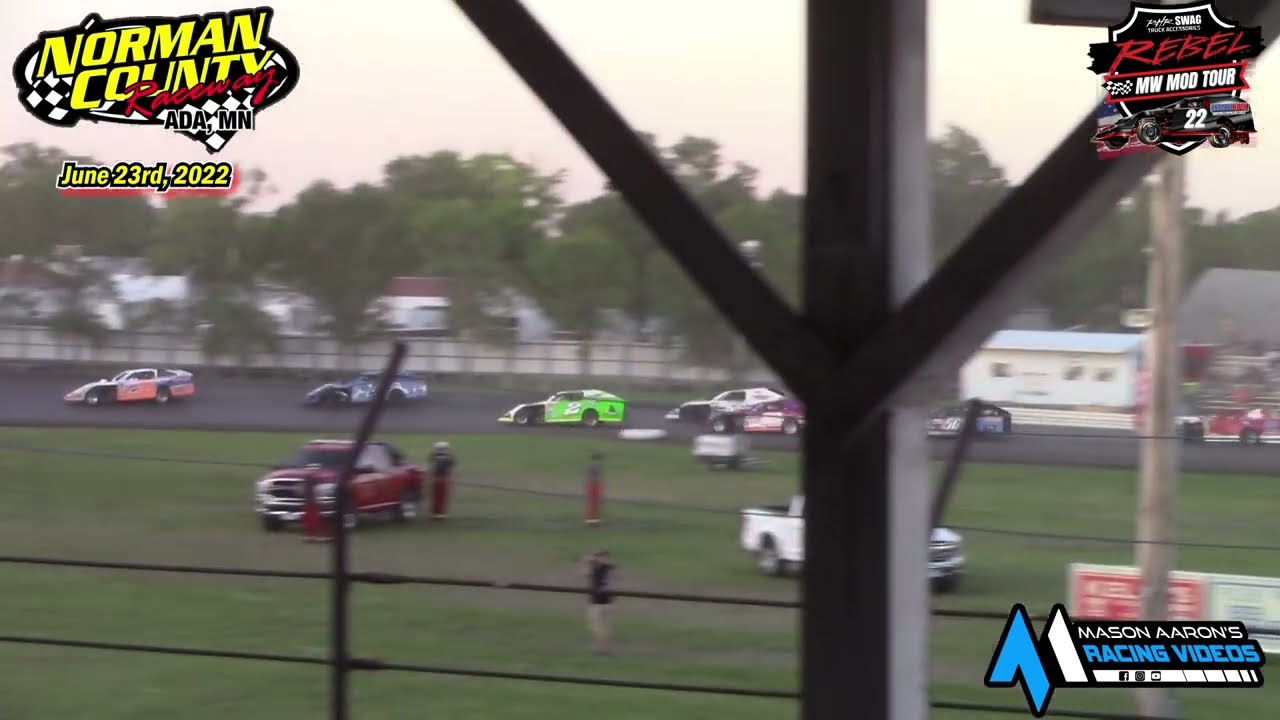 Norman County Raceway WISSOTA Midwest Modified A-Main (Rebel MW Mod Tour) (6/23/22)