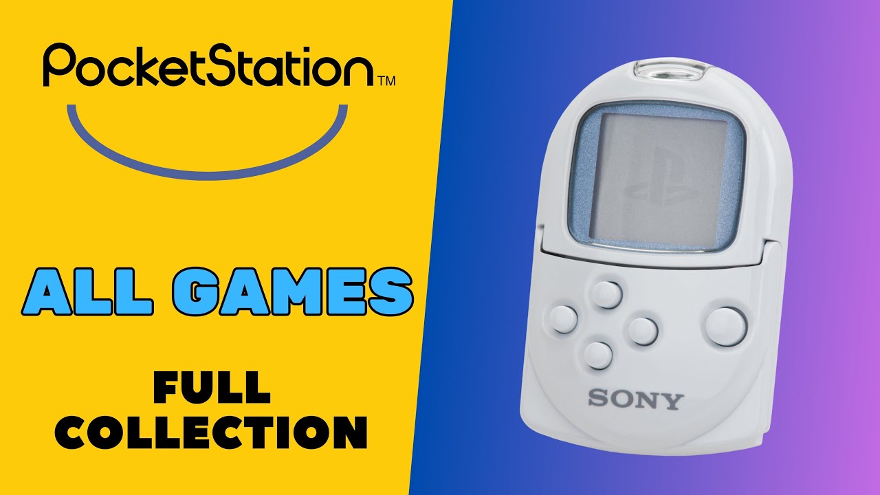 Sony PocketStation - All Games (Full Collection)