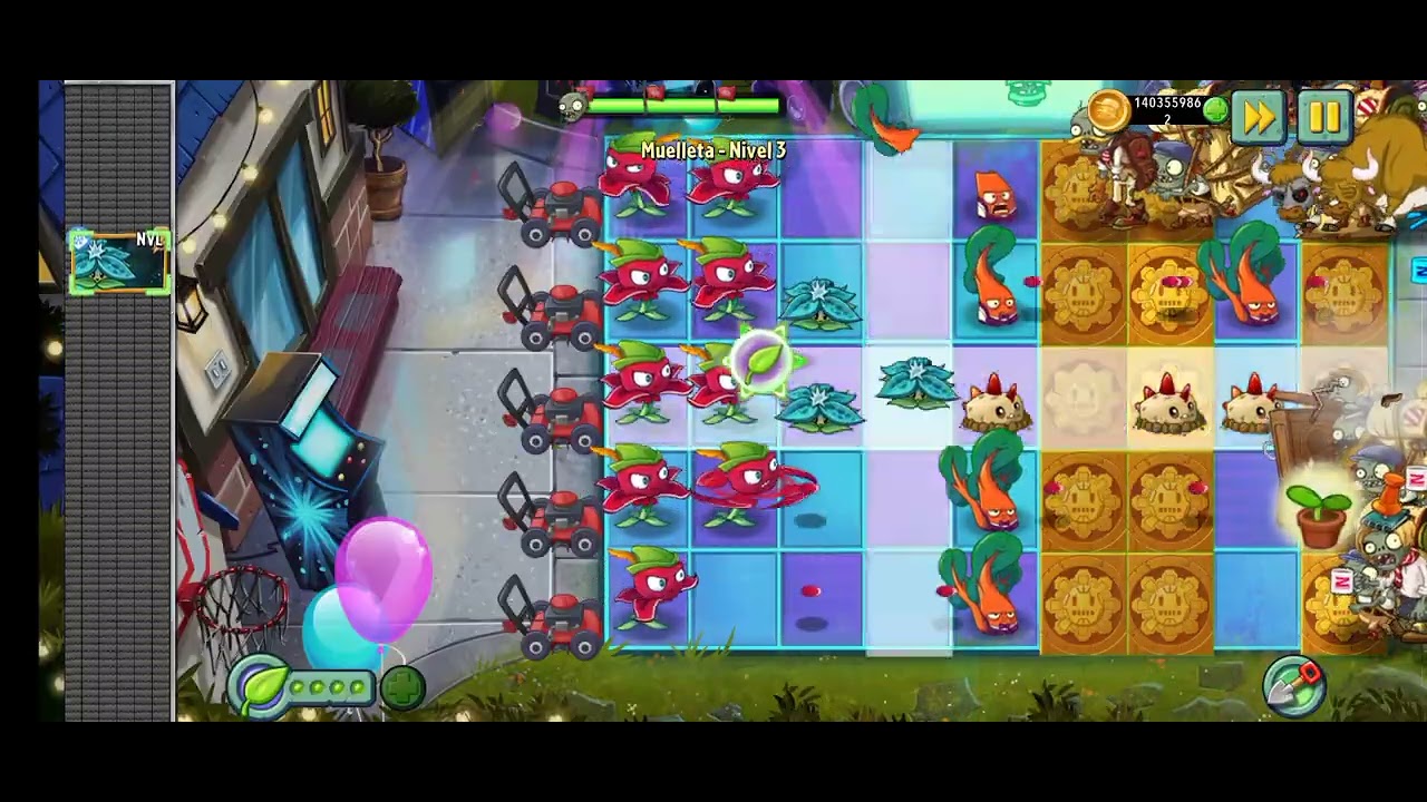 Planta vs zombies superando retos 
