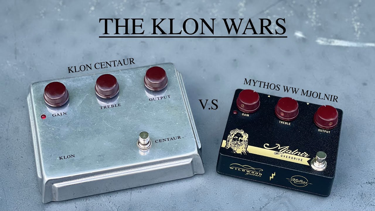 Klon Centaur vs Mythos Wildwood Mjolnir
