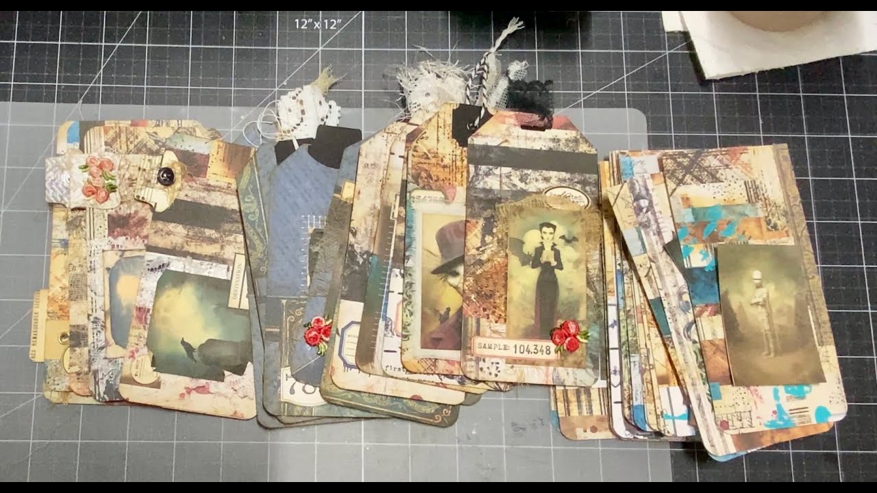 #creeponjune2025 leftover collage tags & Giveaway!