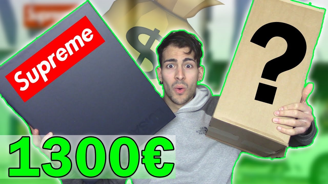 1300€ UNBOXING SUPREME E ALTRI ACQUISTI! *COSTO$$$O*
