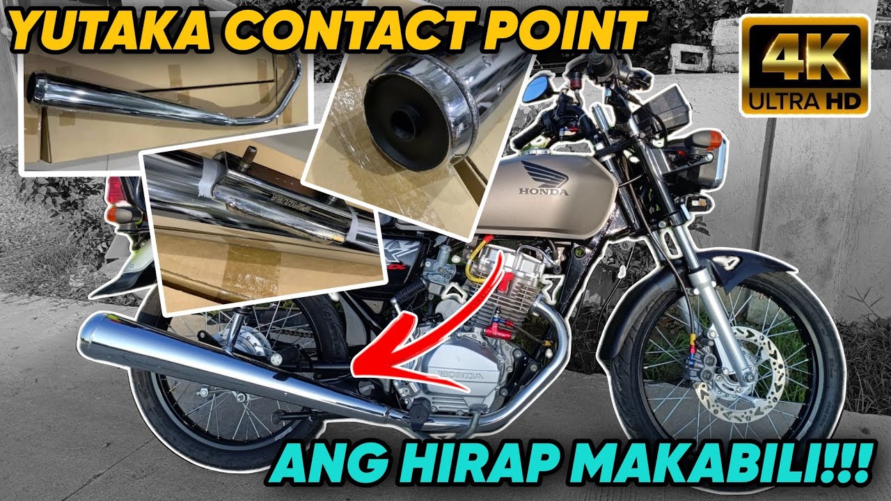 YUTAKA CONTACT POINT PIPE FOR HONDA TMX 125 ALPHA - SOBRANG MAHAL NA NETO NGAYON!