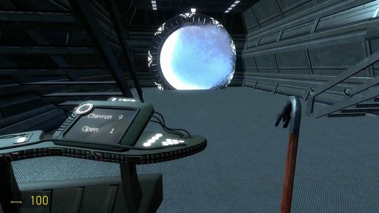 Garry's Mod - Stargate Chevron Nine (9) activation (new)