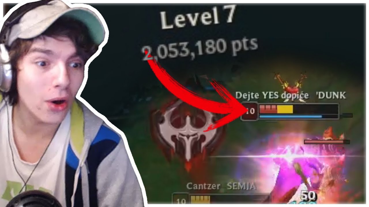 JAK VYPADÁ 2,000,000 MASTERY BODŮ DARIUS? | Cantzer League of Legends (18+ varování sprostá slova)
