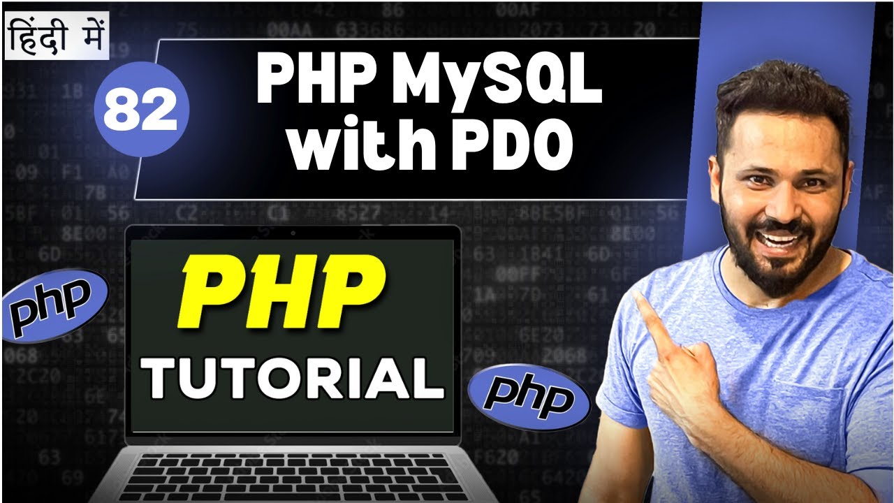 Php Tutorial in Hindi #82 Connect PHP and  MySQL With PDO | PHP data Object