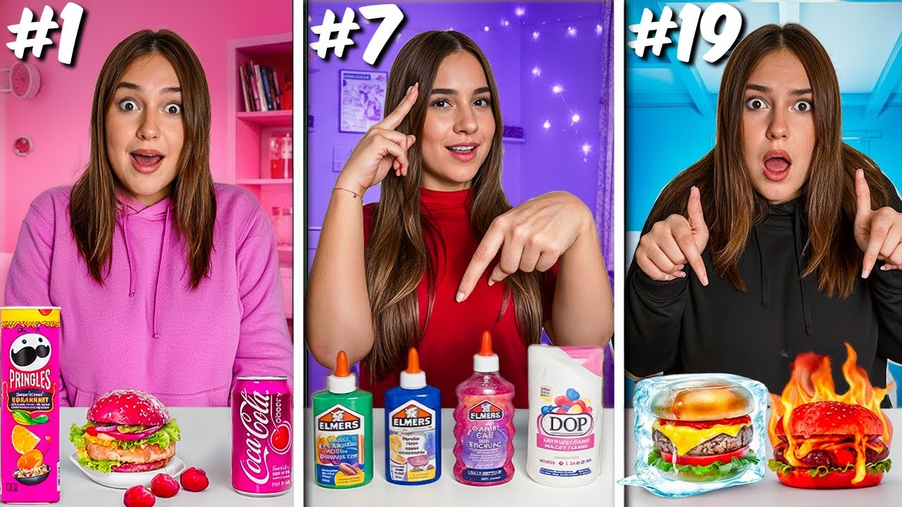 20 CHALLENGES EN 20 MINUTES - MISSION IMPOSSIBLE !