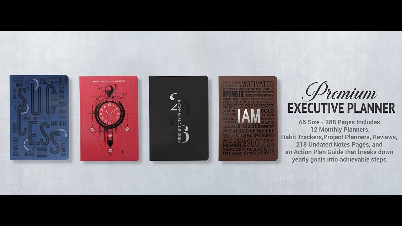 Stay productive, organized, and inspired with 2026 Productivity Pro Planner