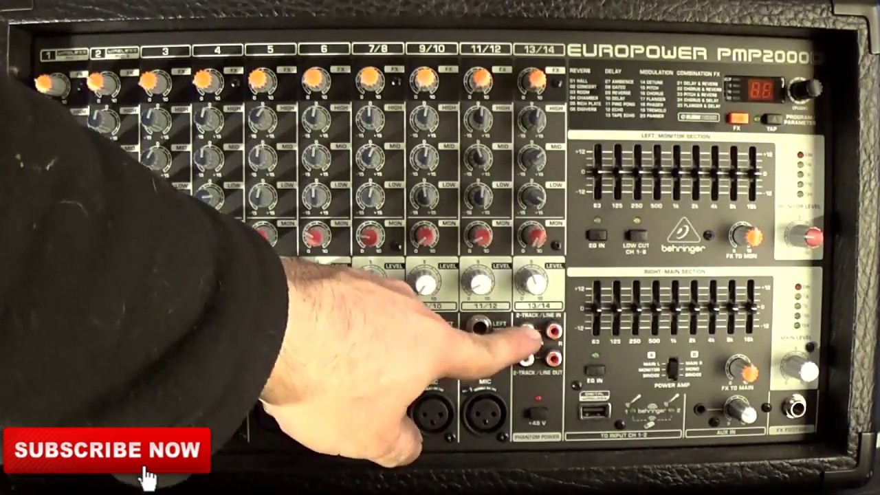 The Behringer Europower PMP 2000D (Pt.1)