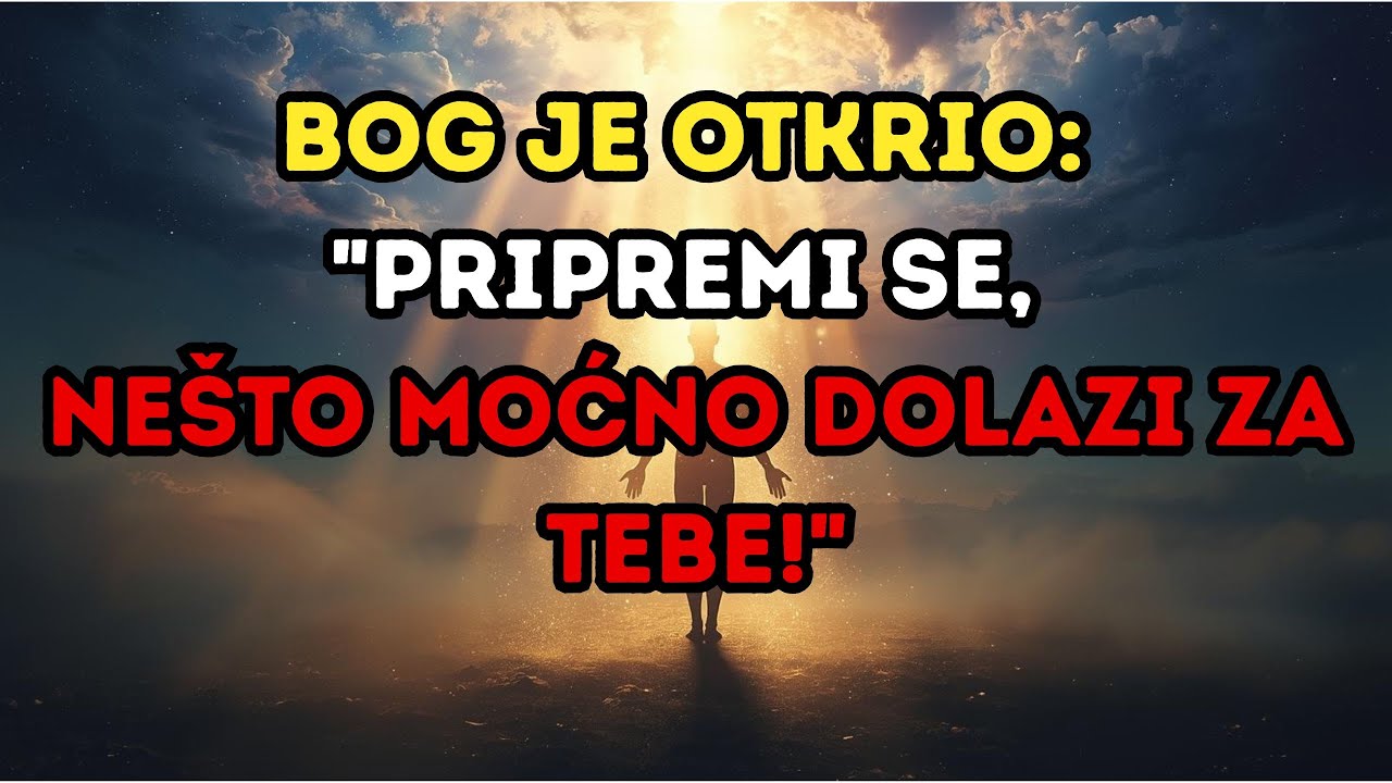 BOG JE OTKRIO: 