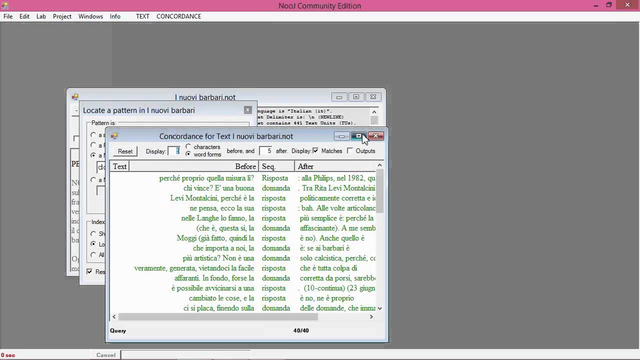 NooJ Tutorial 2/12 - Word Match