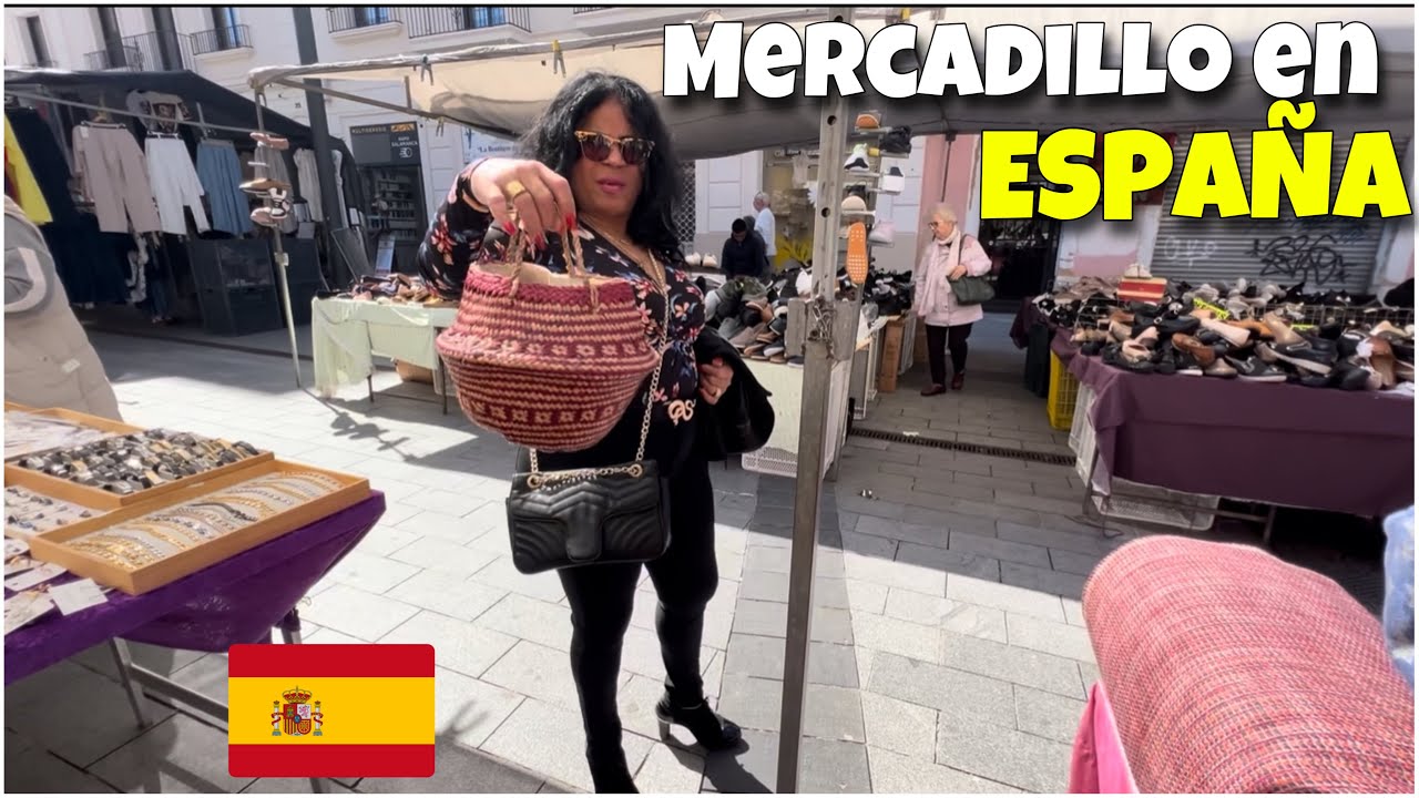 MERCADILLO EN ESPA&Ntilde;A &iexcl;Compras INCRE&Iacute;BLES! &iquest;Qu&eacute; compro en el mercadillo?