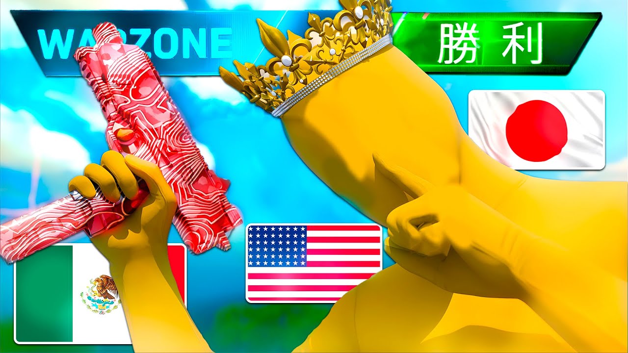 Gan&eacute; en TODOS los PAISES en WARZONE y DESCUBRI Algo...