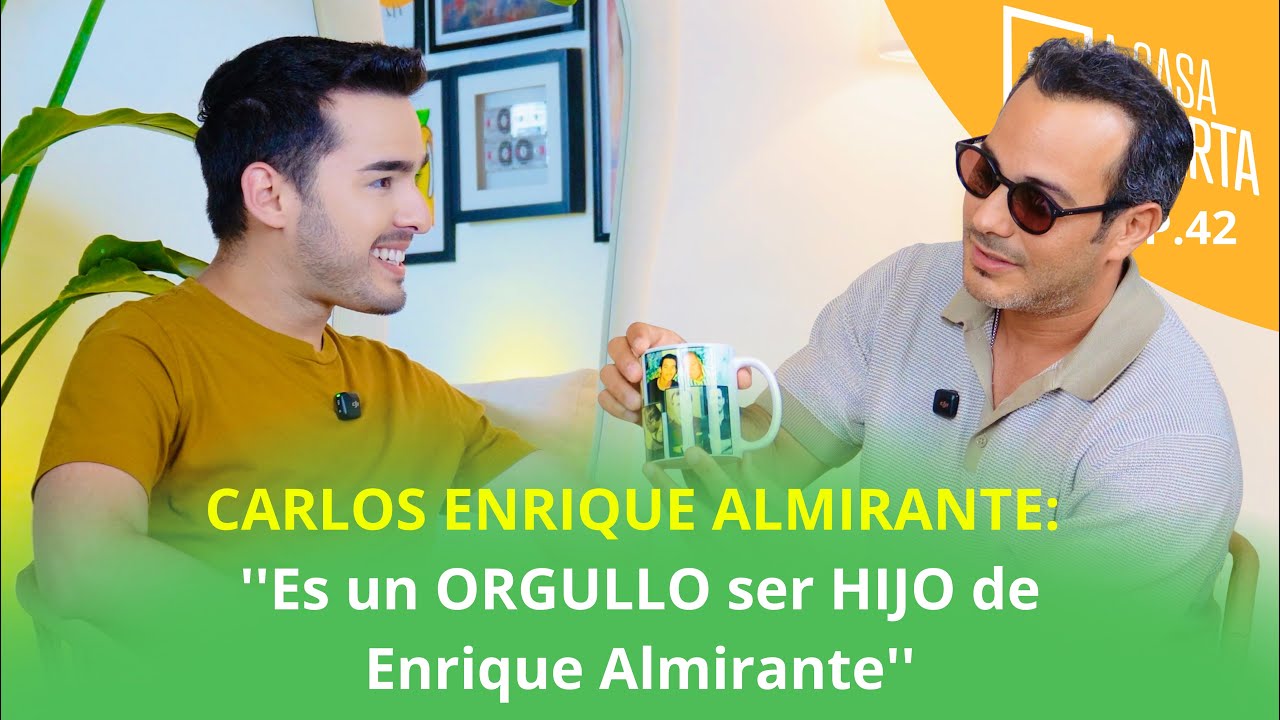 CARLOS ENRIQUE ALMIRANTE: ''Es un ORGULLO ser HIJO de Enrique Almirante'' (''A Casa Abierta'' EP.42)