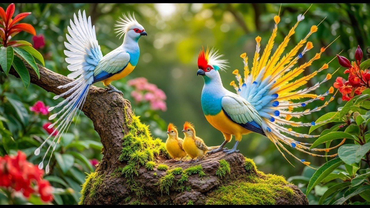 Soft Sunrise Bird Sounds ✨ Relaxing Nature Audio for Stress Relief & Mindfulness | 4K ASMR