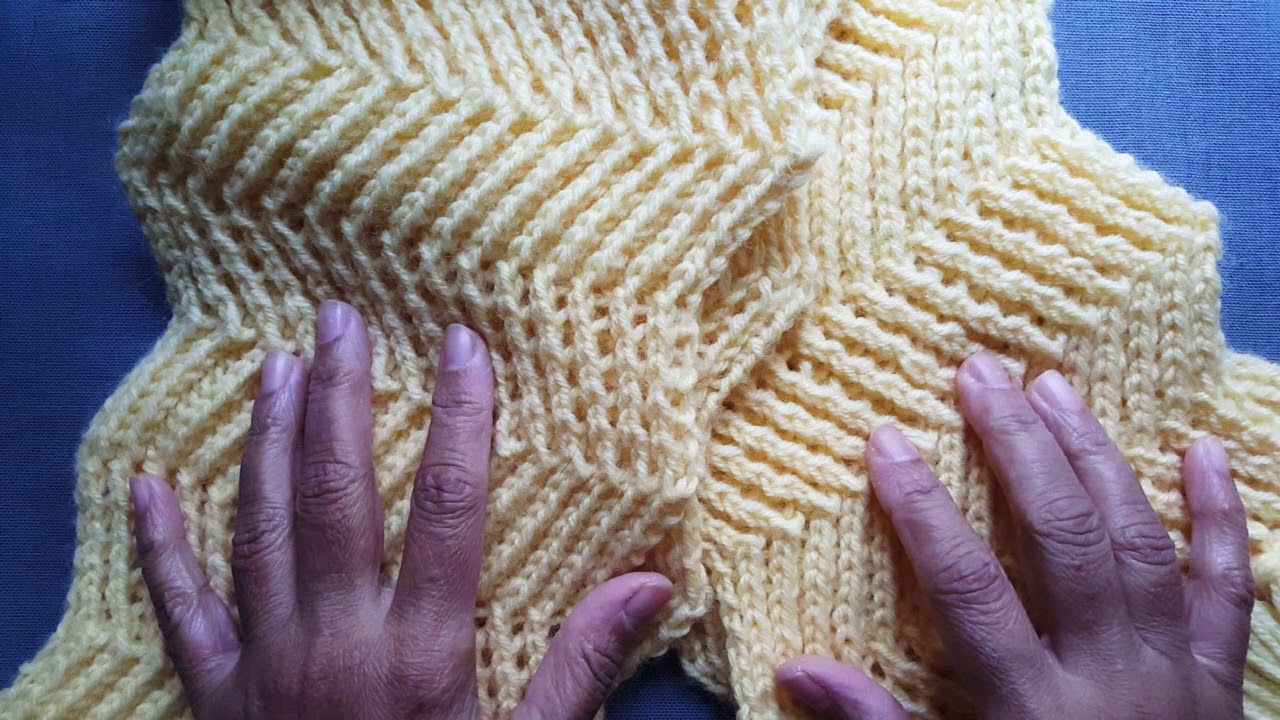 Lacy Zigzag Stitch: a Knittycat's Knits tutorial