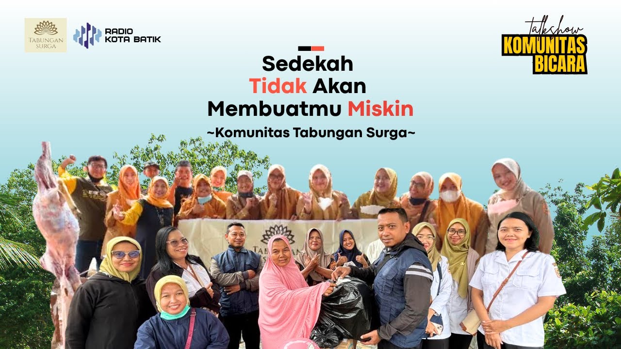 Sedekah Tidak Akan Membuatmu Miskin || KOMUNITAS BICARA
