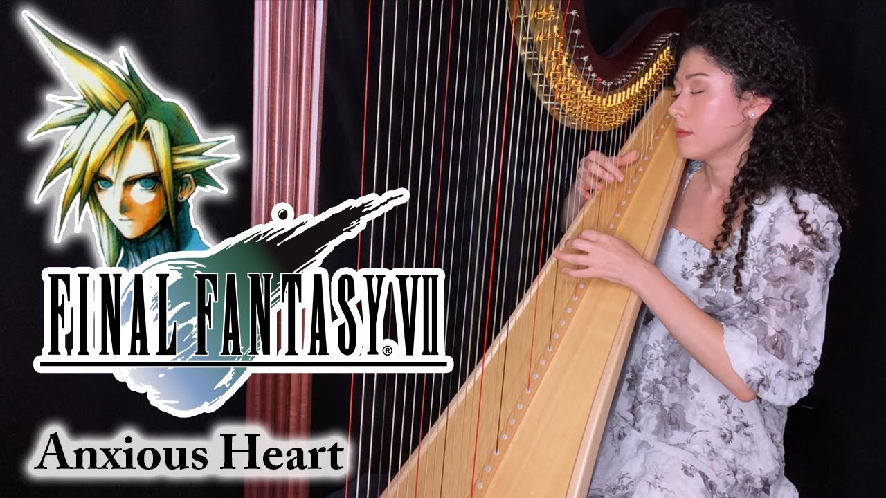 Final Fantasy VII - Anxious Heart (Harp Solo)