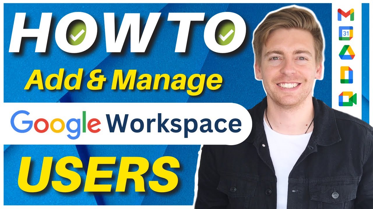 Как добавлять и управлять пользователями Google Workspace (учетные записи Gmail) 2025