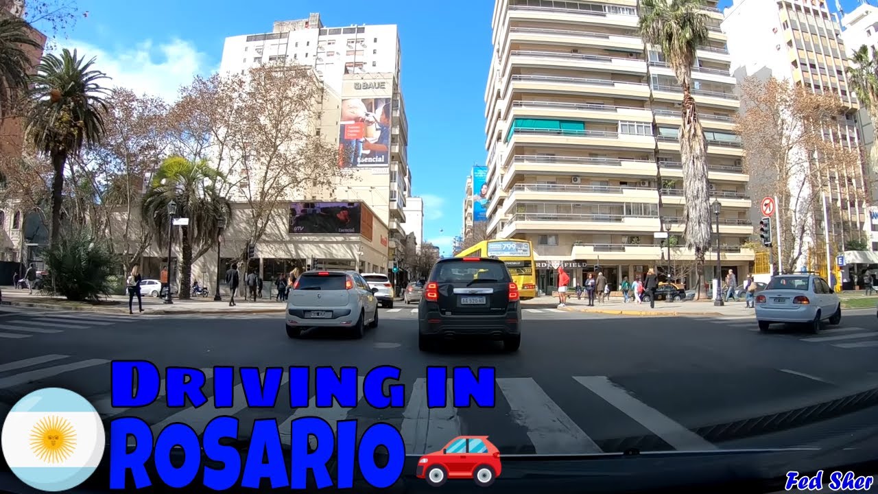 Driving in Rosario (Lisandro de la Torre → Centro)