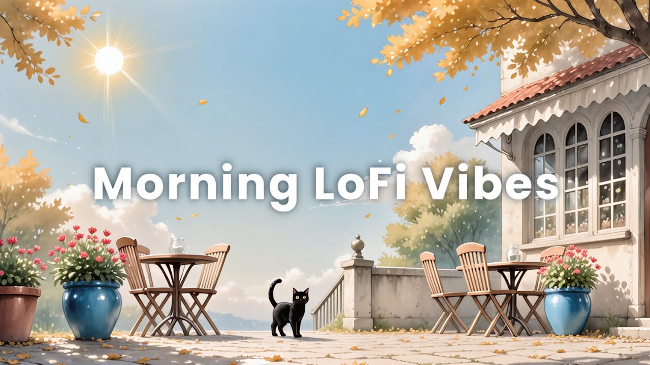 Morning LoFi Café Vibes ｜ Cozy Relaxing Jazz Music [1 Hours]