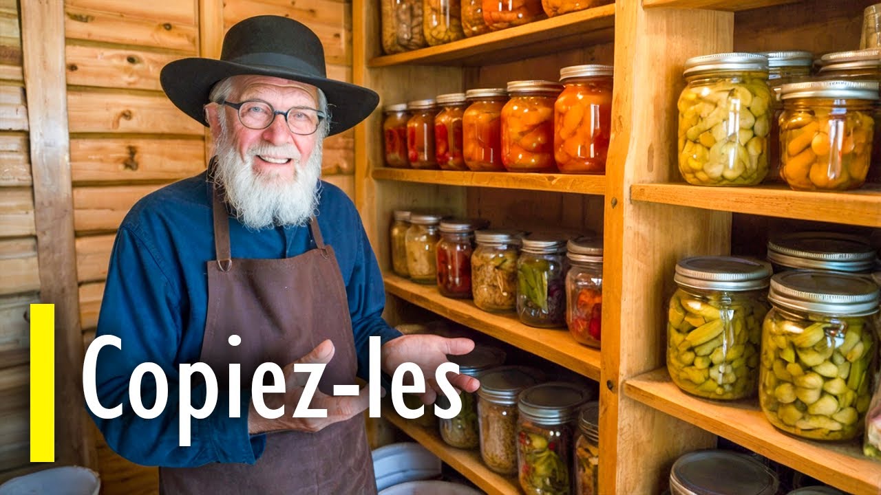 Les Méthodes Amish Pour Conserver Des Aliments Des Années Sans Frigo