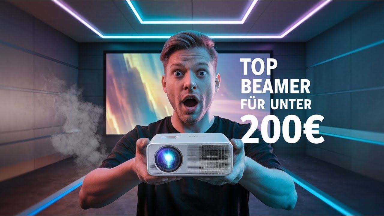 Top 7 Projektoren unter 200€ – Heimkino genießen zum Sparpreis!