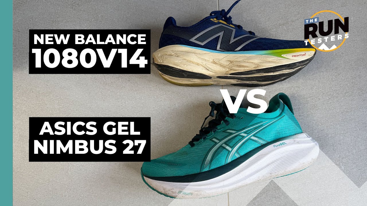 ASCIS Gel Nimbus 27 vs New Balance 1080v14 Review: Which is the best running shoe for daily miles?
