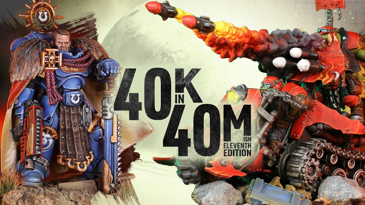 Orks v Ultramarines | Warhammer 40k in 40m