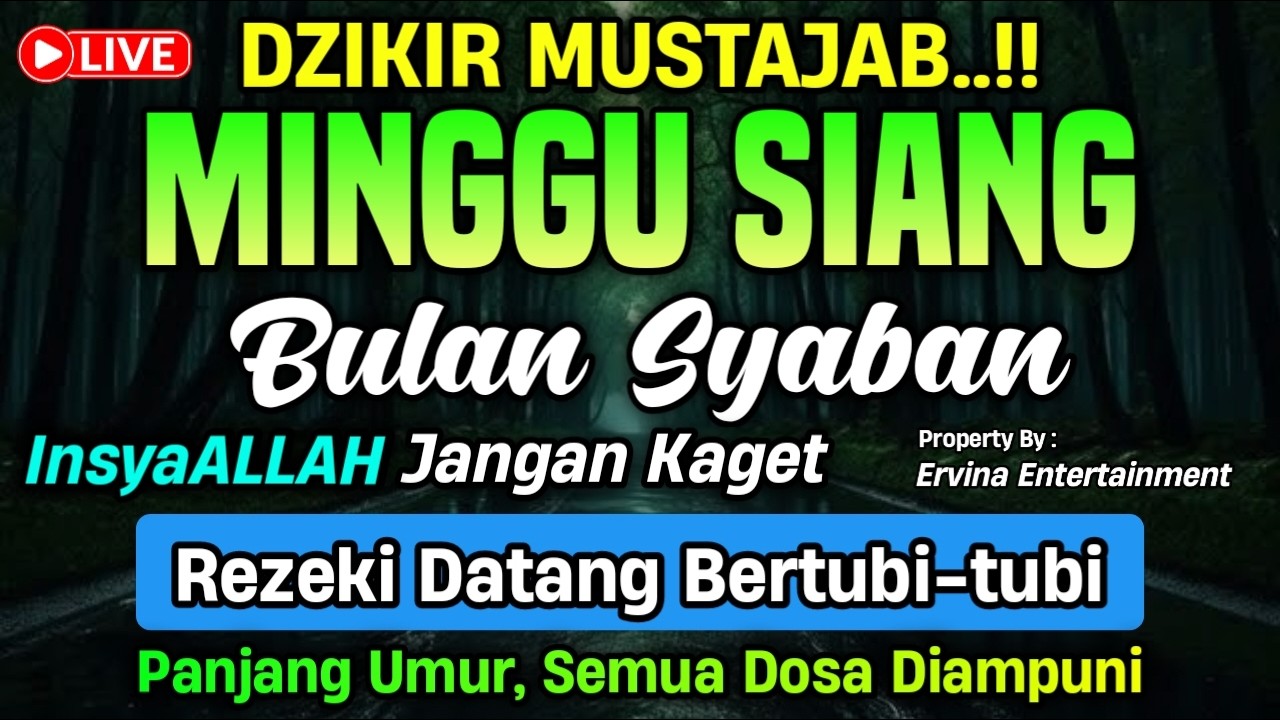 DZIKIR SIANG HARI MINGGU MUSTAJAB.!! InsaAllah Rezeki Datang Bertubi Tubi | Qori : Ust. Tajul Arifin