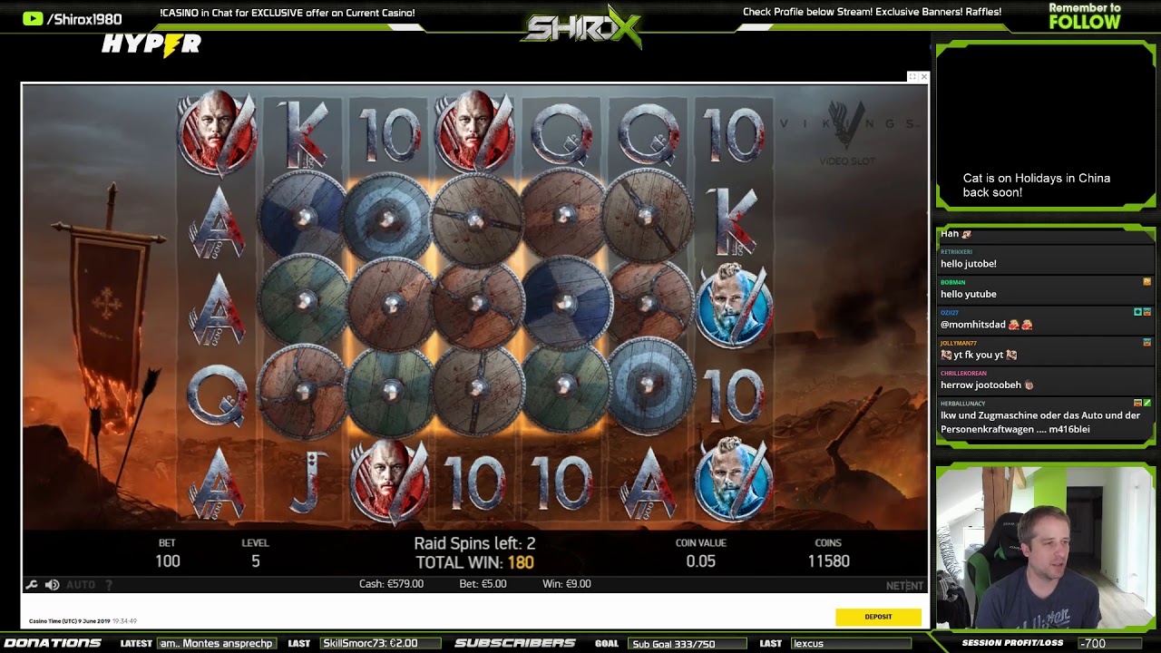 Vikings SUPER MEGA BIG WIN NetEnt