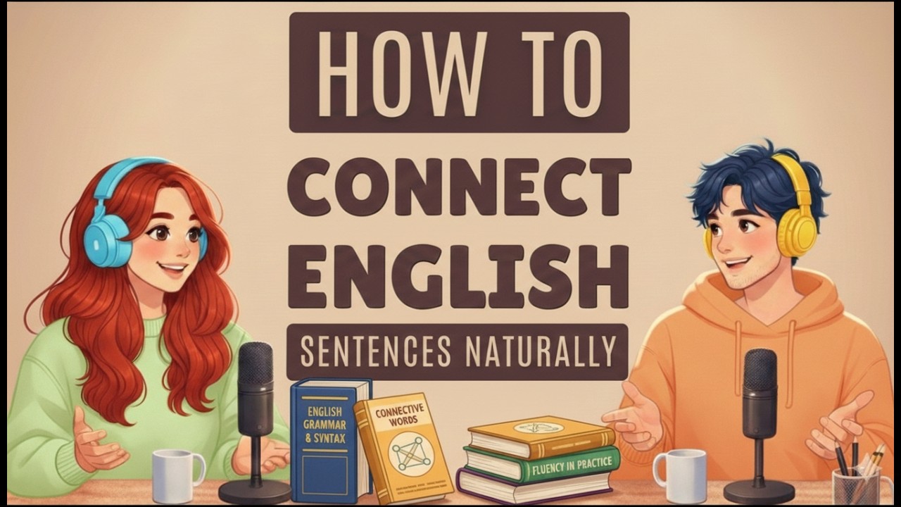 How to Connect English Sentences Naturally | Easy English Talk Podcast Episode