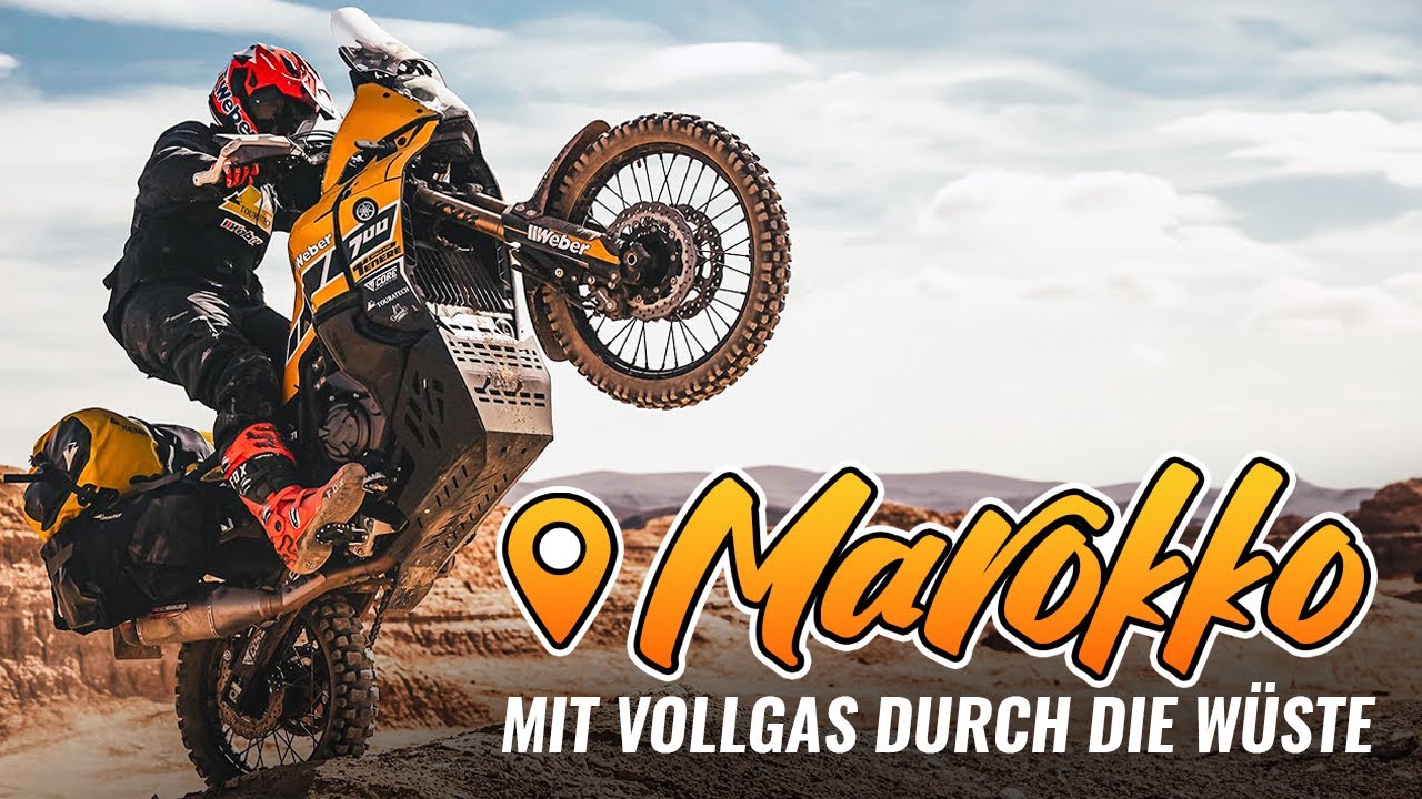 Kevin Gallas: Abenteuer mit Yamaha Tenere 700 World Raid und Polaris Scrambler XP 1000 durch Marokko