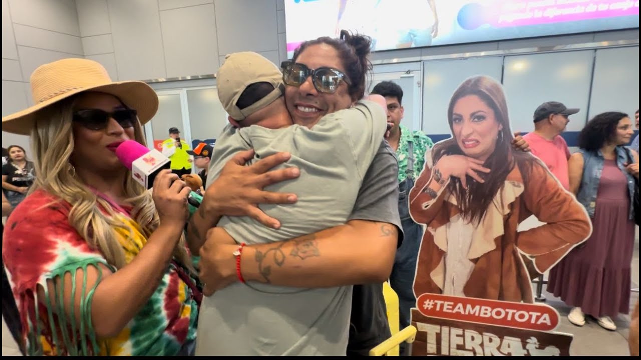 ¡YA ESTAMOS CON BOTOTA! LA FUIMOS A BUSCAR AL AEROPUERTO