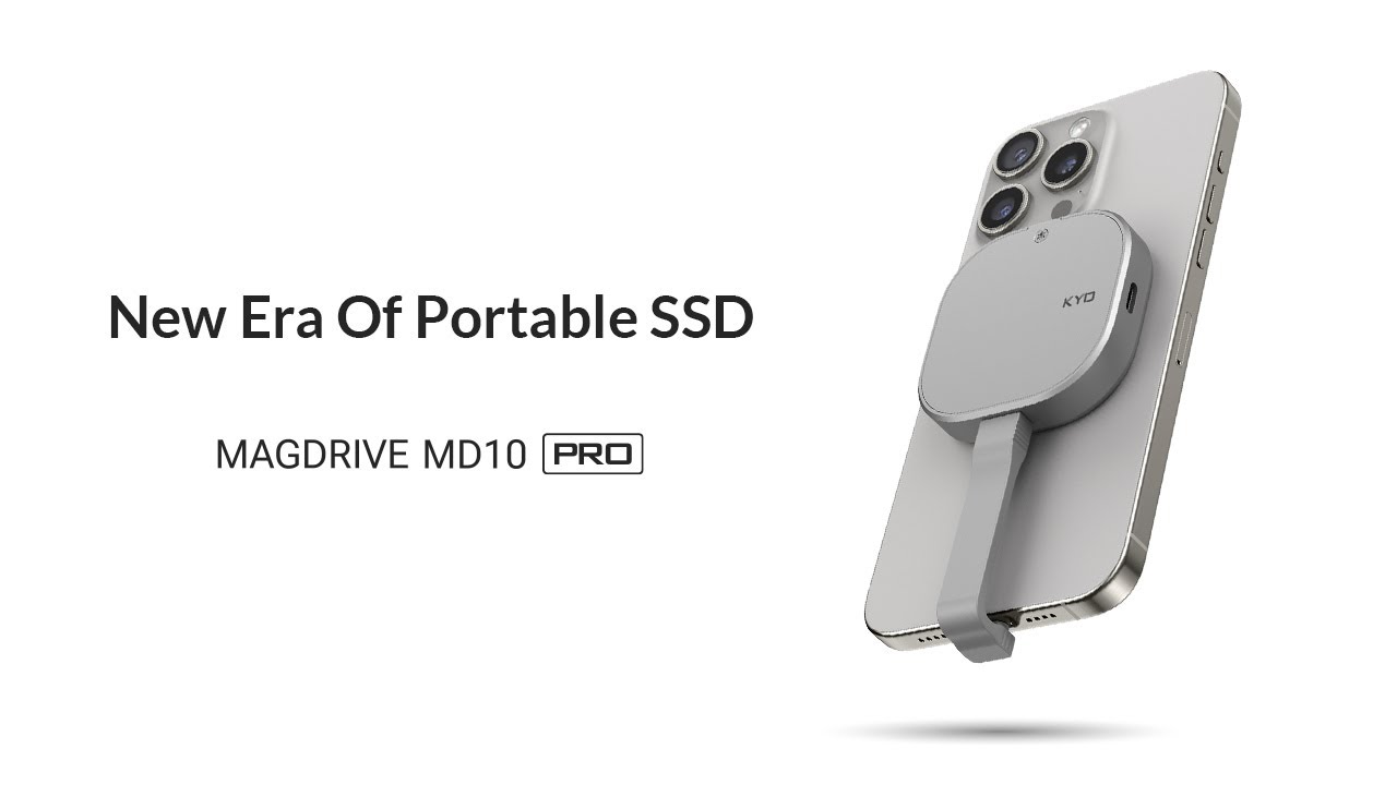 KYO MAGDRIVE MD10 PRO Magnetic Portable SSD 10Gbps
