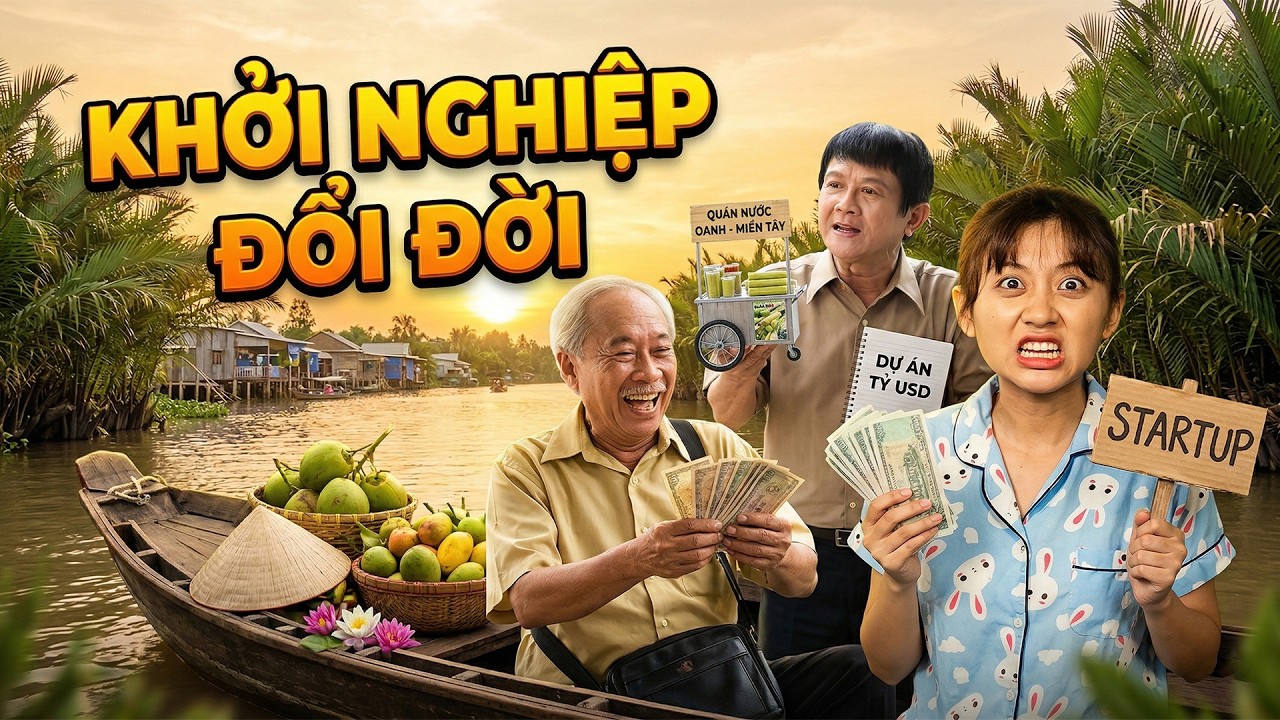 KHỞI NGHIỆP ĐỔI ĐỜI | Phim Hài Miền Tây Xem Nhiều Nhất Việt Nam 2026 | Phim Hài Miền Tây Mới 2026