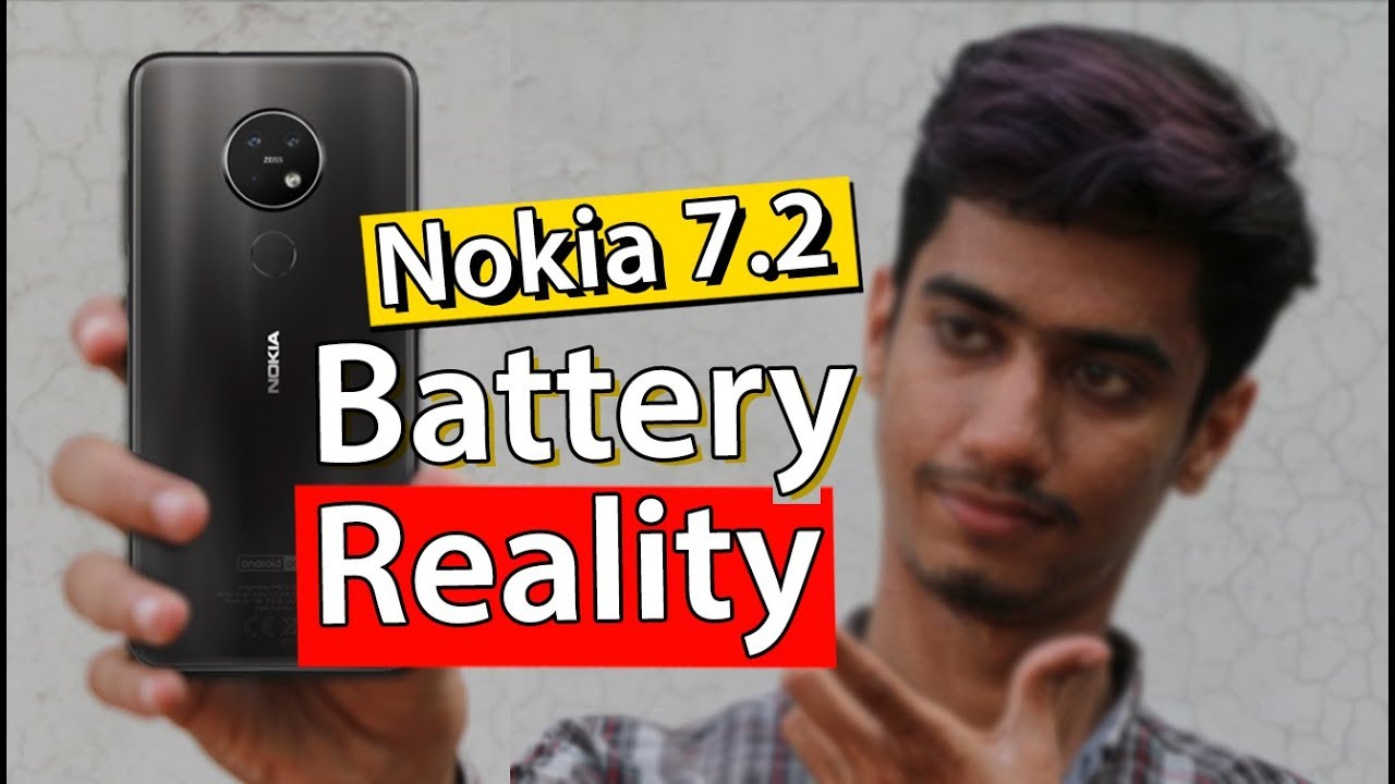 Nokia 7.2 Battery Charging and Drain Test | Heat Test |  PUBG Mobile Test (English Subtitles)