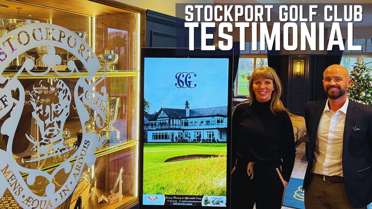 TESTIMONIAL FROM STOCKPORT GOLF CLUB, EXISTING PARTNER CLUB!