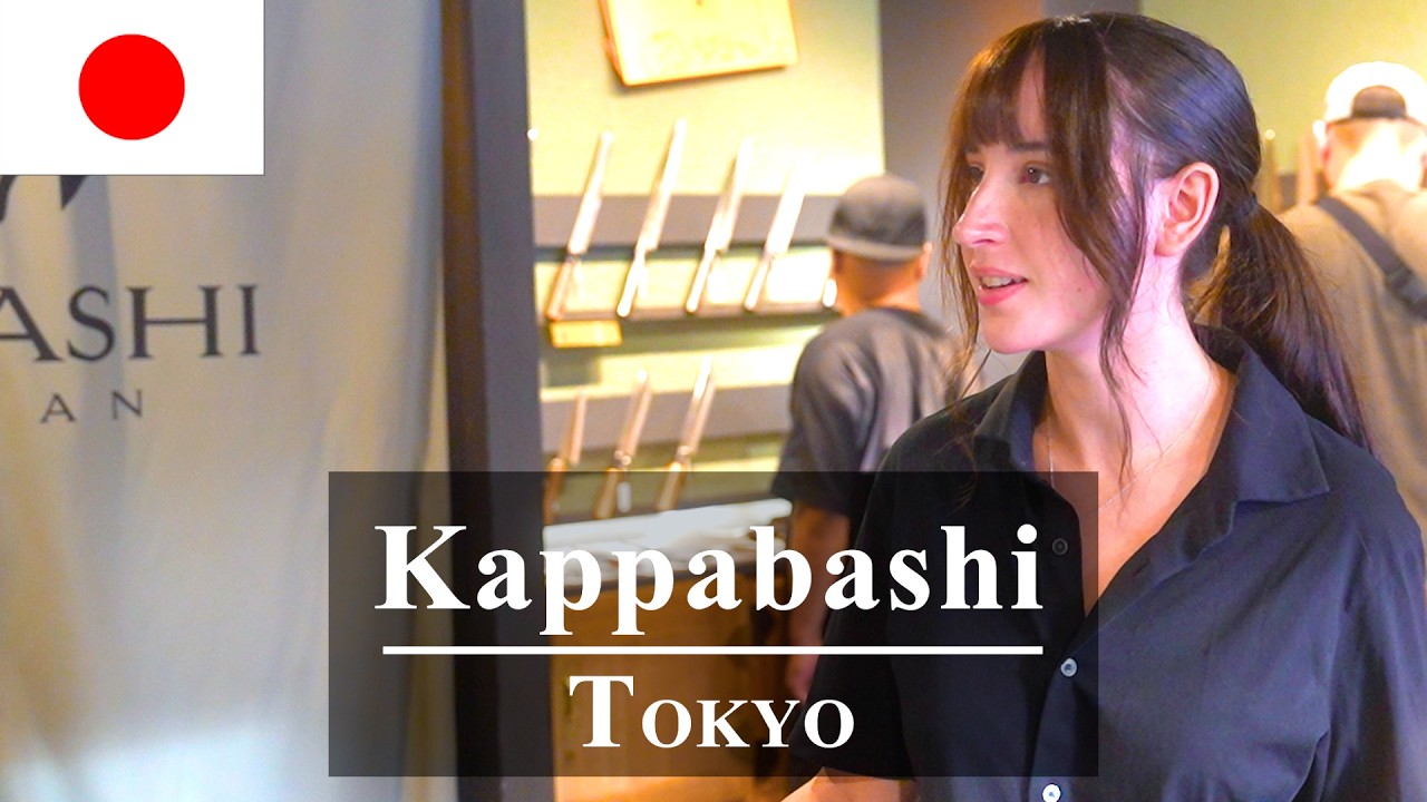 【Amazing】Kappabashi：A town where you can find Japanese knives, chopsticks, and tableware!!