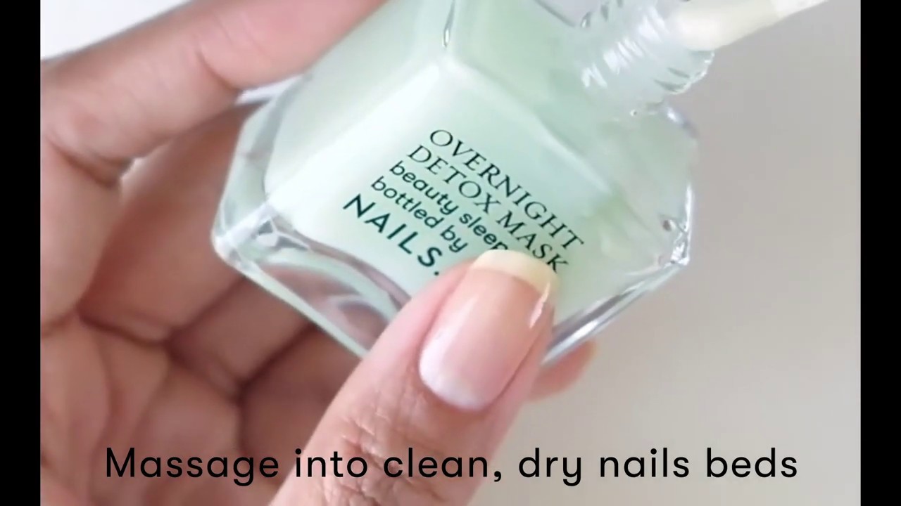 Protect your nails with the Overnight Detox Mask