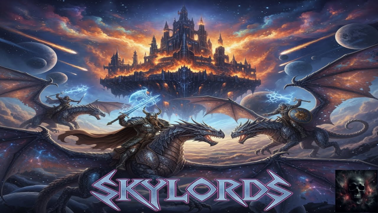 𝑺𝒌𝒚𝒍𝒐𝒓𝒅𝒔 &ndash; Starborn Barbarians of the Celestial Throne ( Power Metal - Symphonic Metal ) 