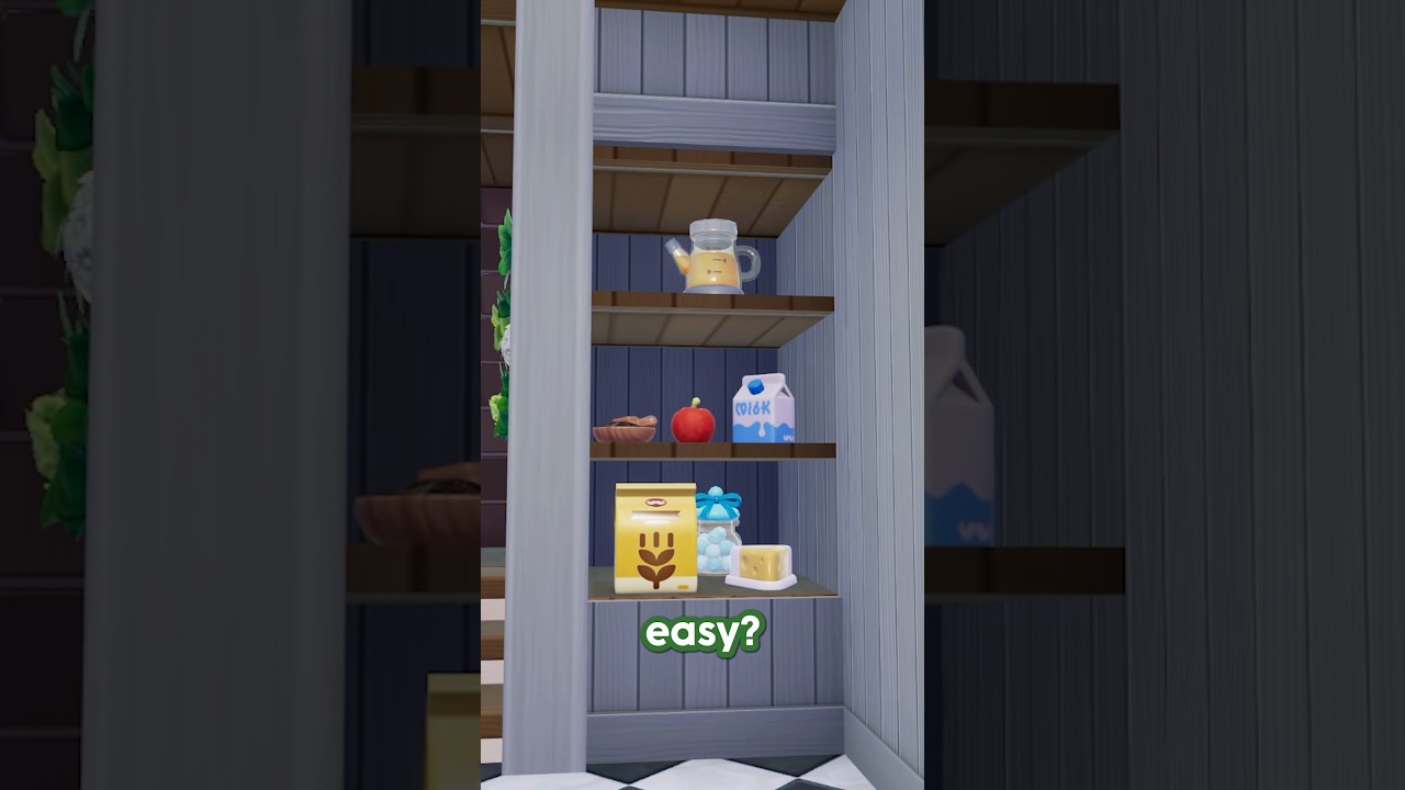 Heartopia DIY Pantry Build! Quick & Easy! 