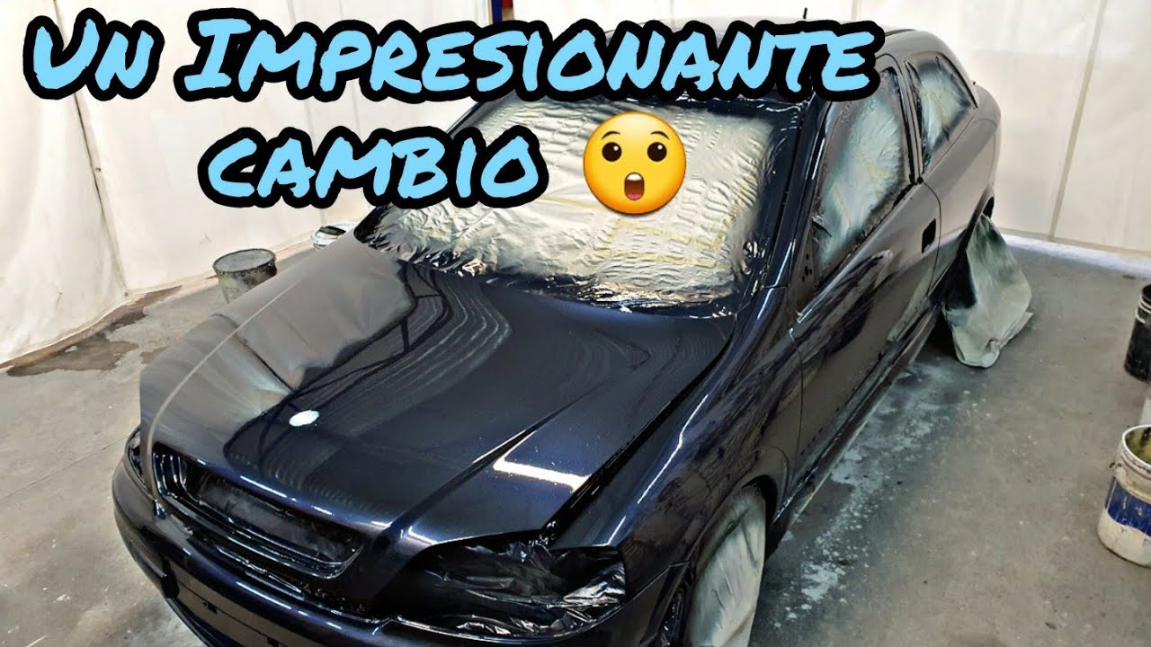RESTAURACIÓN DE PINTURA, ASTRA 2002 OPEL-VAUXHALL / Servicio Luna
