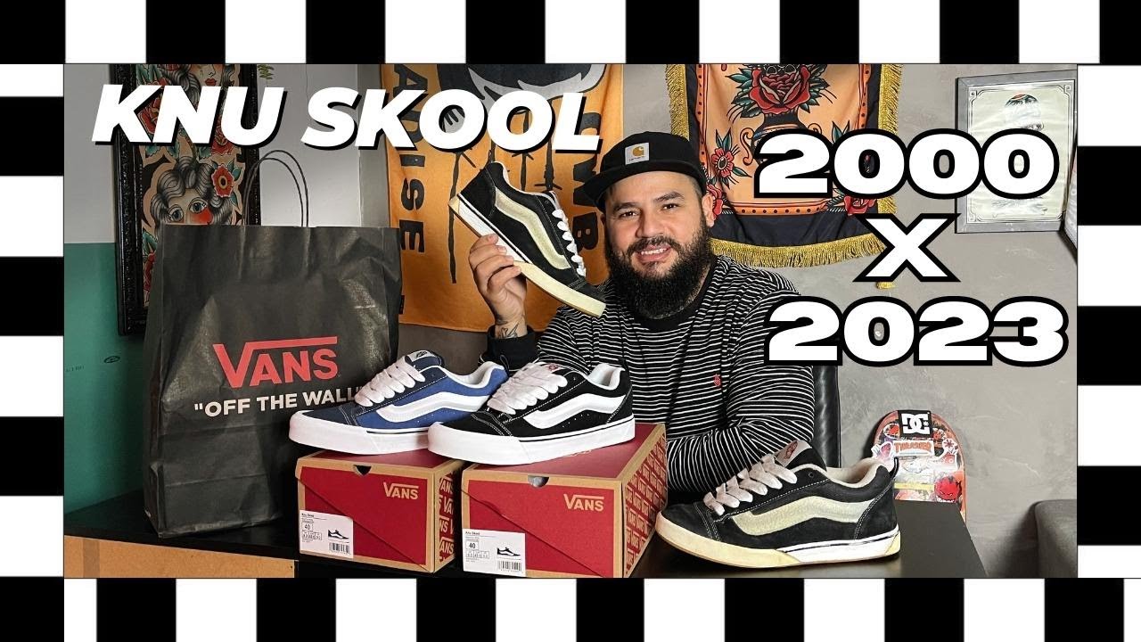 VANS KNU SKOOL 2000 vs 2023 | Ficou parecido?